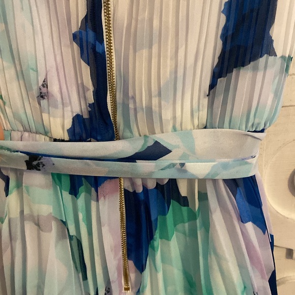 Blue and White Dress - Picture 3 of 4